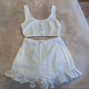 Superdown Short and Crop Set (Revolve)